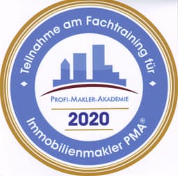 PMA-Fachtraining für Immobilienmakler – Auszeichnung 2020