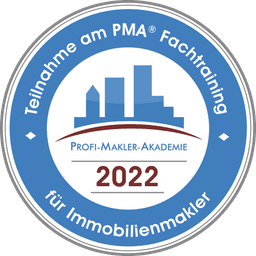 PMA-Fachtraining für Immobilienmakler – Auszeichnung 2022