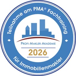 PMA-Fachtraining für Immobilienmakler – Auszeichnung 2026